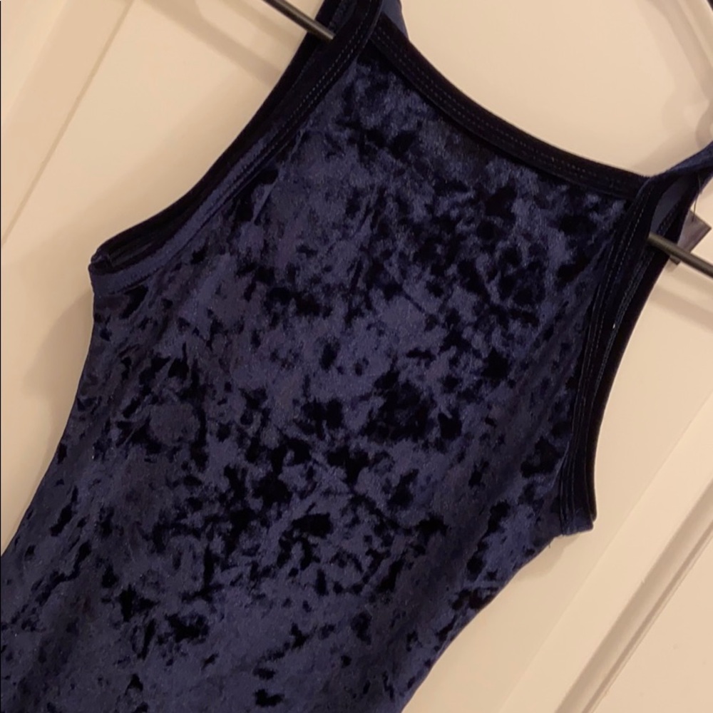 Blue Velvet like dress